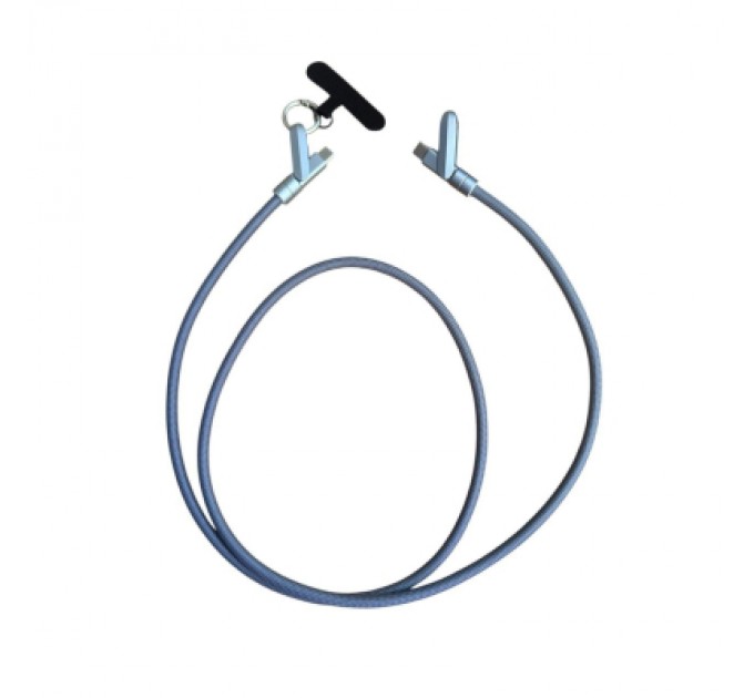 Дата кабель USB-C to USB-C 1.2m PD3.1 100W braided gray XoKo (XK-SC-HLD-200-GR)