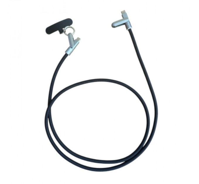 Дата кабель USB-C to USB-C 1.2m PD3.1 100W braided black XoKo (XK-SC-HLD-200-BK)