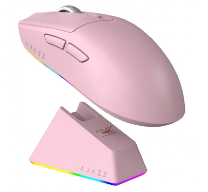 Мишка Ajazz AJ139 V2 MC Wireless/Bluetooth/USB Pink (AJ139-V2-MC-Pink)