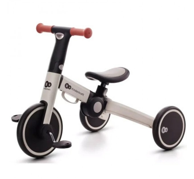 Дитячий велосипед Kinderkraft 3 в 1 4TRIKE Silver Grey (KR4TRI22GRY0000) (5902533922413)
