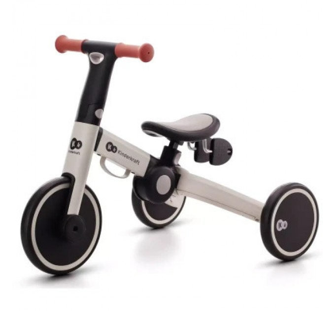 Дитячий велосипед Kinderkraft 3 в 1 4TRIKE Silver Grey (KR4TRI22GRY0000) (5902533922413)