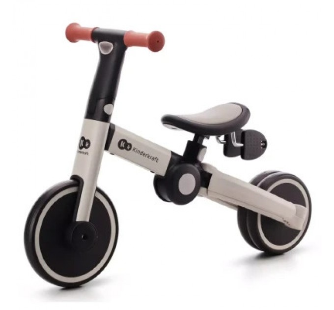 Дитячий велосипед Kinderkraft 3 в 1 4TRIKE Silver Grey (KR4TRI22GRY0000) (5902533922413)