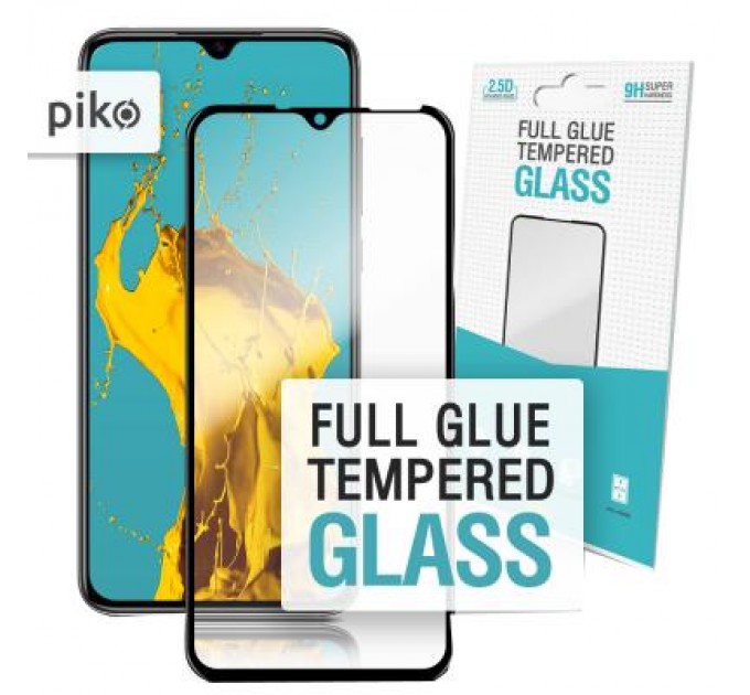 Скло захисне Piko Full Glue Xiaomi Mi 10T / Mi 10T Pro black (1283126509926)