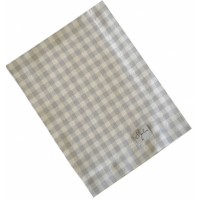 Серветка на стіл Прованс Bella 35х45 см Сіра клітина (13608)