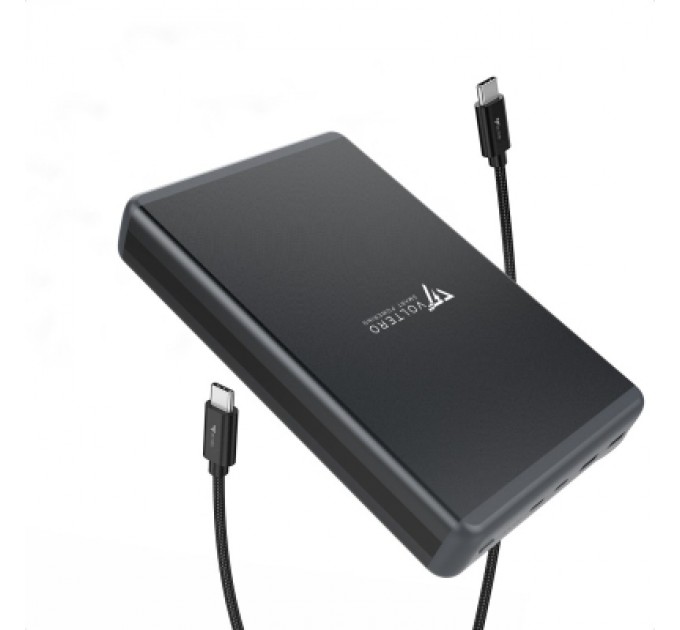 Батарея універсальна Voltero 50000mAh S50 PD/100W QC/3.0/18W USB-C*2, USB-A*2 (6090537940980)