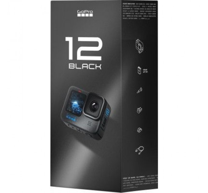 Екшн-камера GoPro HERO12 Black (CHDHX-121-RW)