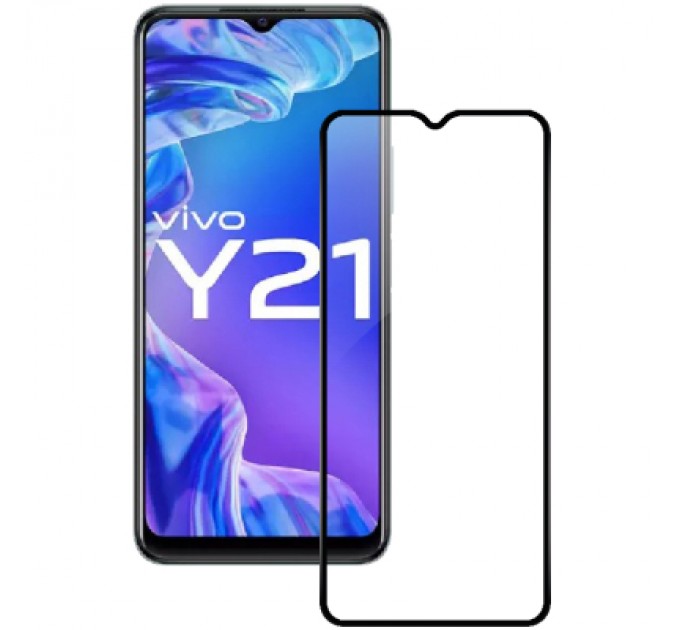 Скло захисне ACCLAB Full Glue VIVO Y21 (1283126526923)