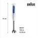 Braun Блендер Braun MQ 30202 M WH