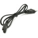 Voltronic Кабель живлення C7 0.8m 0.5mm2 black Voltronic (PC-184CEE7/16-C7-CCA-1,0)