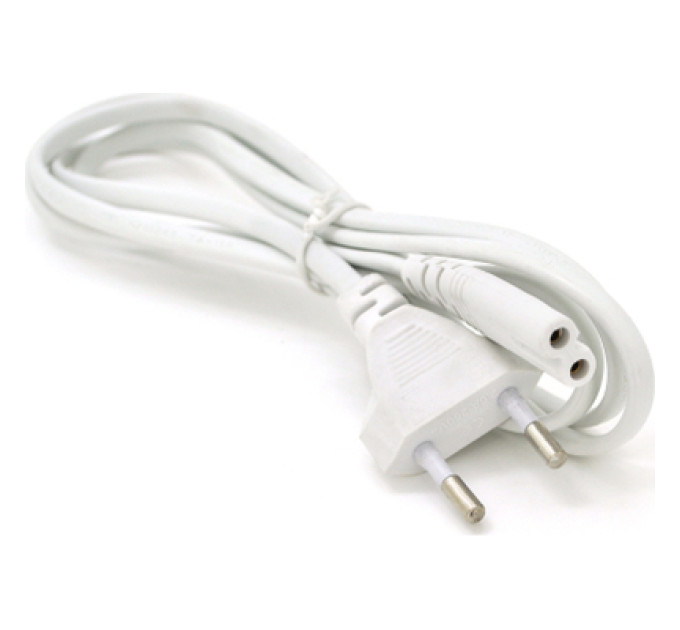 Voltronic Кабель живлення C7 1.5m 0.5mm2 white Voltronic (PC-184CEE7/16-C7-CCA-1,5)