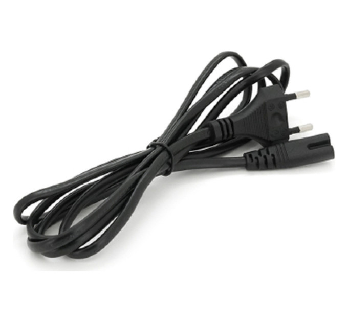 Voltronic Кабель живлення C7 1.8m 0.5mm2 black Voltronic (PC-184/2 CEE7/16-C7-CCA18)