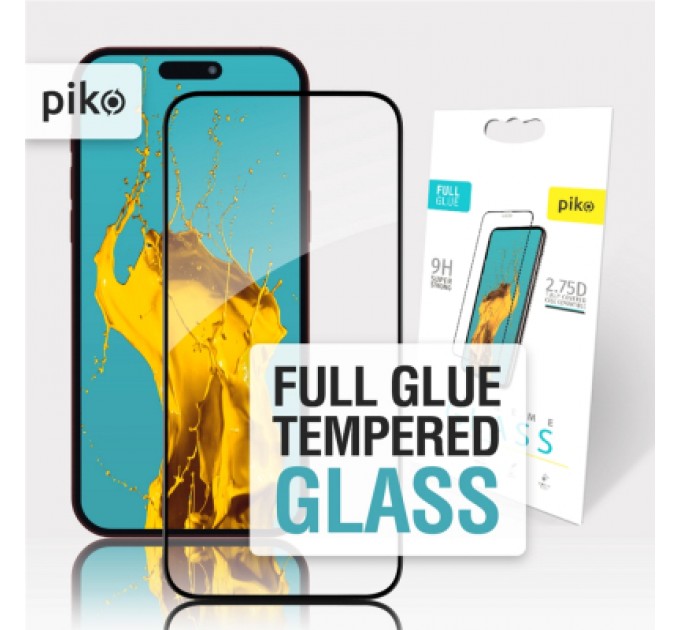 Скло захисне Piko Full Glue Apple iPhone 15 Pro Max (1283126575488)