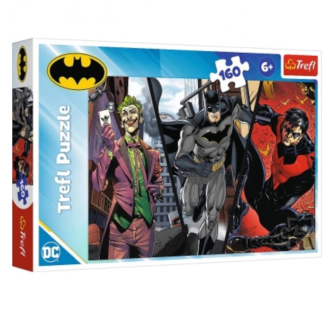 Пазл Trefl Batman Готовий до дії 160 елементів (5900511154252)