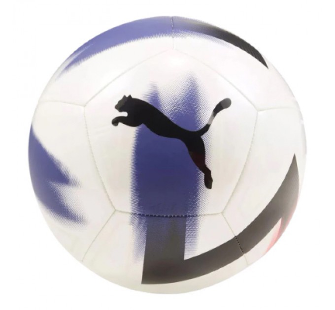 М'яч футбольний Puma Cage ball 084346-01 білий, чорний, фіолетовий 4 (4067981496266)