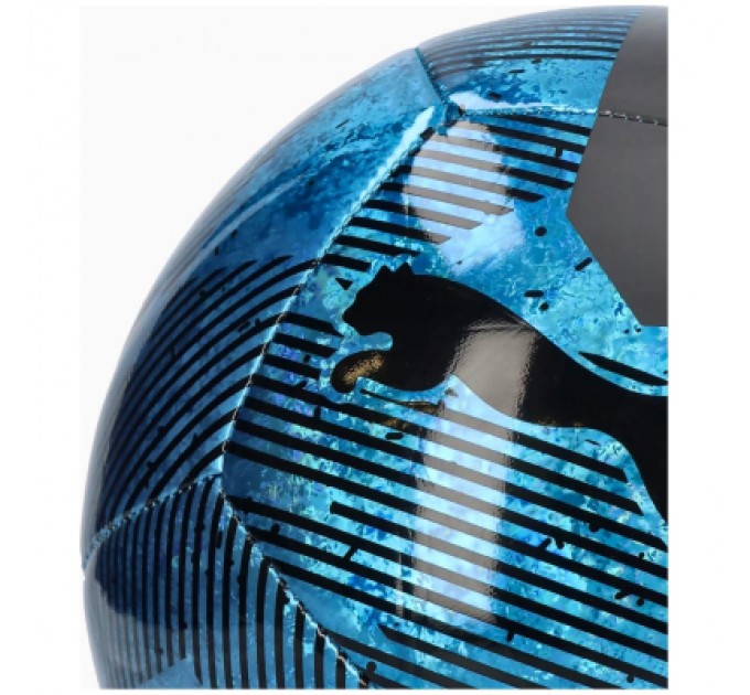 М'яч футбольний Puma Cage ball 084586-03 синій 5 (4067984272720)