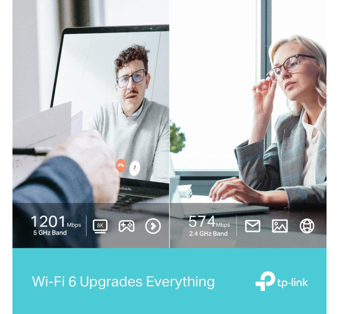 TP-Link Бездротовий USB адаптер, Archer TX20U TP-LINK
