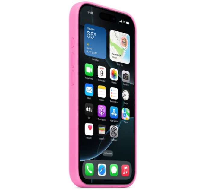 Чохол до мобільного телефона Apple iPhone 16 Pro Silicone Case with MagSafe - Peony A3315 (MDFX4ZM/A)