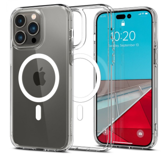 Чохол до мобільного телефона Spigen Apple Iphone 14 Pro Max Ultra Hybrid MagFit, White (ACS04825)