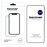 Скло захисне BeCover Samsung Galaxy S25 SM-S937 10D Black (712721)