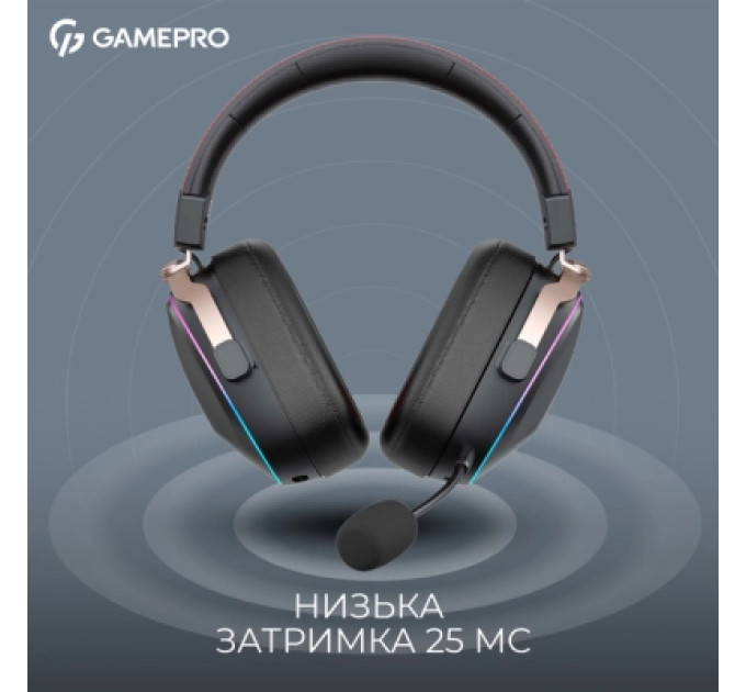 GamePro Навушники GamePro Asgard Valkyria RGB Tri-Mod (HSW249B)