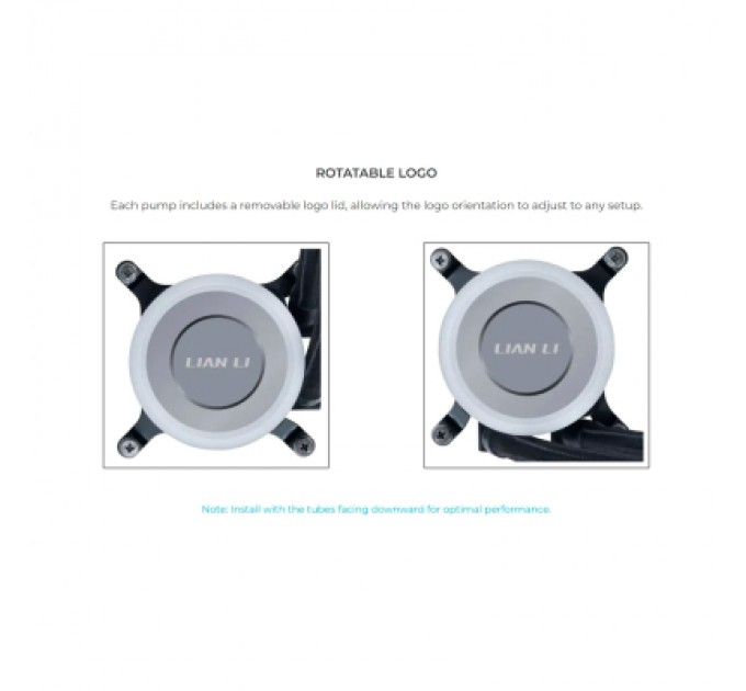 Система рідинного охолодження Lian Li GA II Lite 240R, Black (G89.GA2L24RB.00)