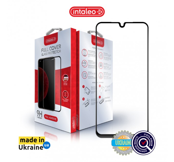 Захисне скло Intaleo Full Glue для Samsung Galaxy M16 Black (1283126620188)