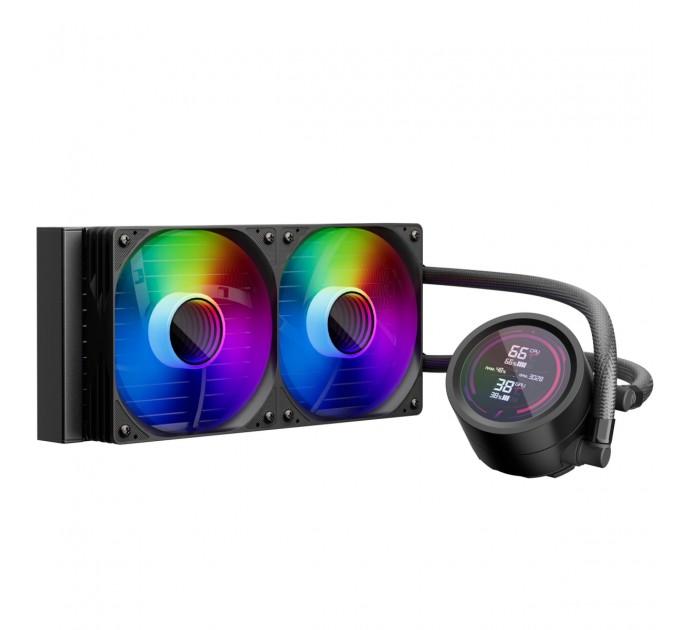 Система водяного охолодження 1stPlayer TS4-240 Black