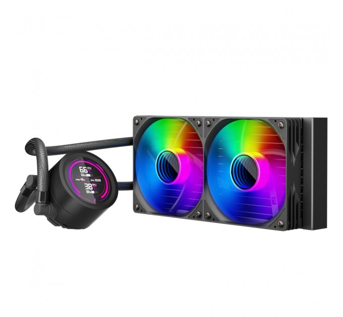 Система водяного охолодження 1stPlayer TS4-240 Black