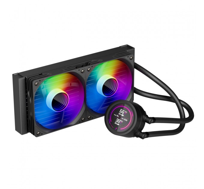 Система водяного охолодження 1stPlayer TS4-240 Black