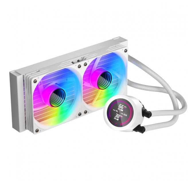 Система водяного охолодження 1stPlayer TS4-240 White