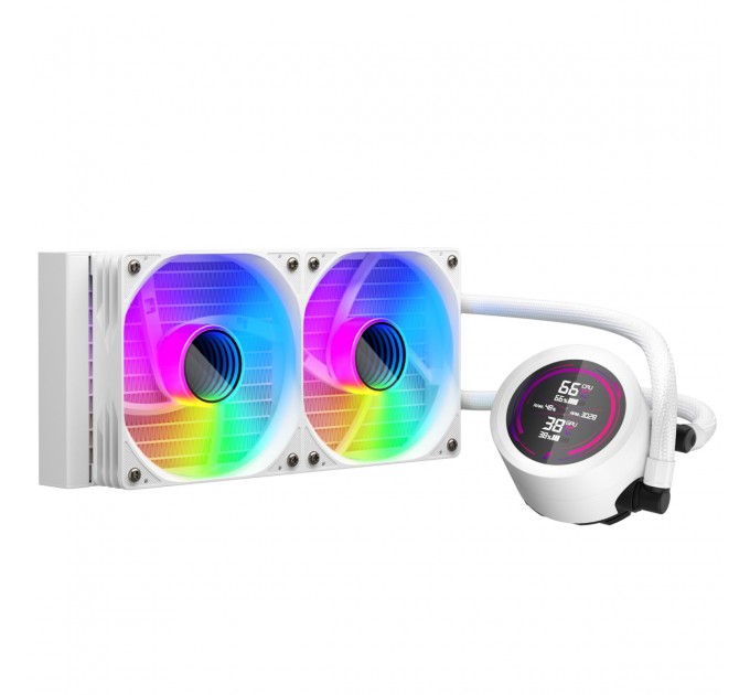 Система водяного охолодження 1stPlayer TS4-240 White