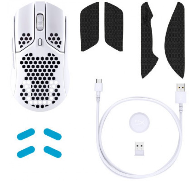HyperX Мишка HyperX Pulsefire Haste Wireless White (4P5D8AA)