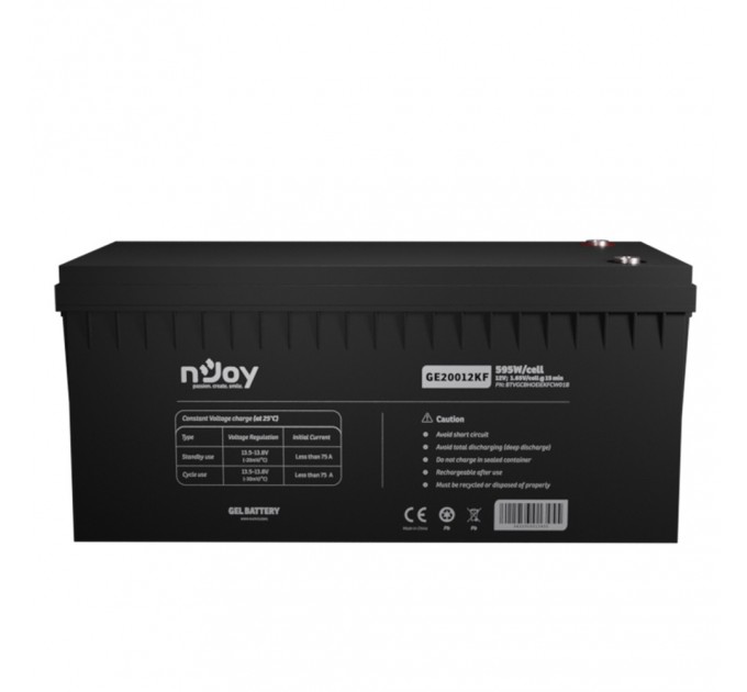 Акумуляторна батарея Njoy GE20012KF 12V 200AH (BTVGCBHOEIEKFCW01B) GEL