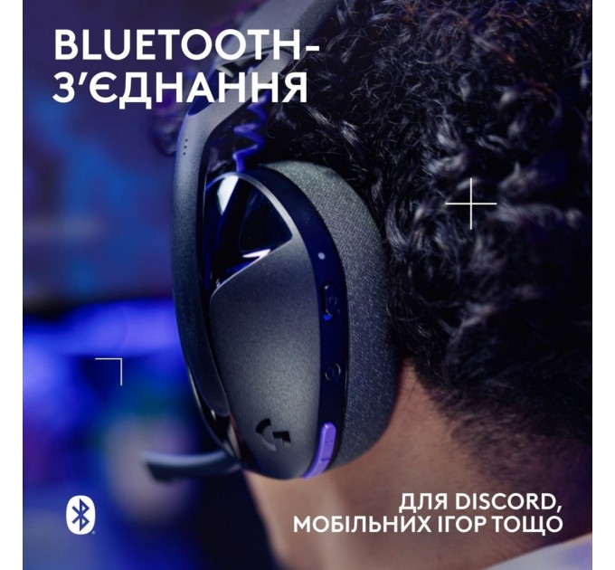 Гарнітура Logitech G321 Lightspeed Black (981-001563)