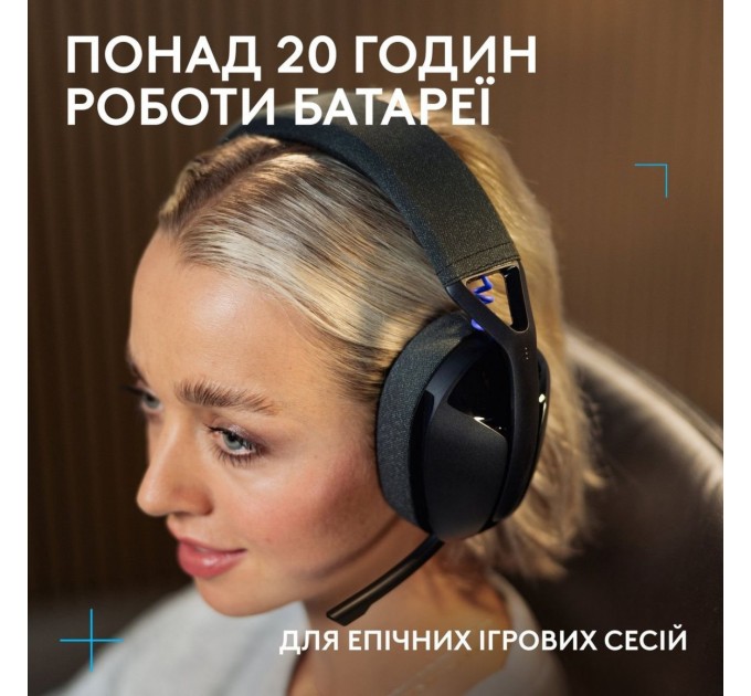 Гарнітура Logitech G321 Lightspeed Black (981-001563)
