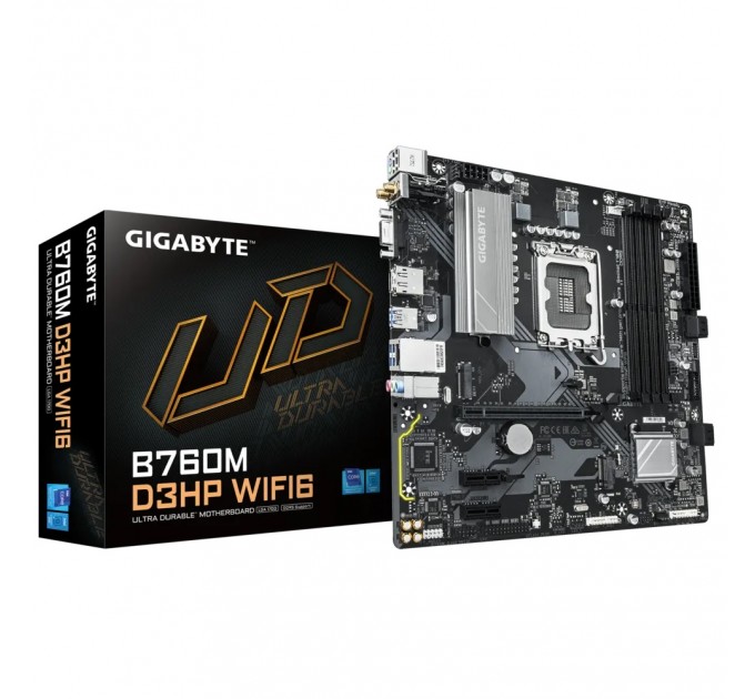 Материнська плата Gigabyte B760M D3HP WiFi6 Socket 1700
