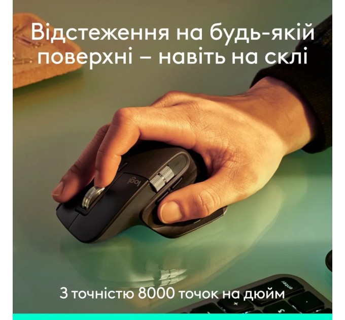 Миша Bluetooth Logitech MX Master 3S Performance BE Graphite (910-007501)