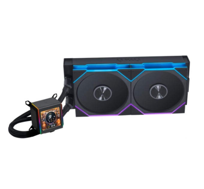 Система водяного охолодження Lian Li Galahad GA II LCD TL 280, Black (G89.GA2ALCD28TLB.00)