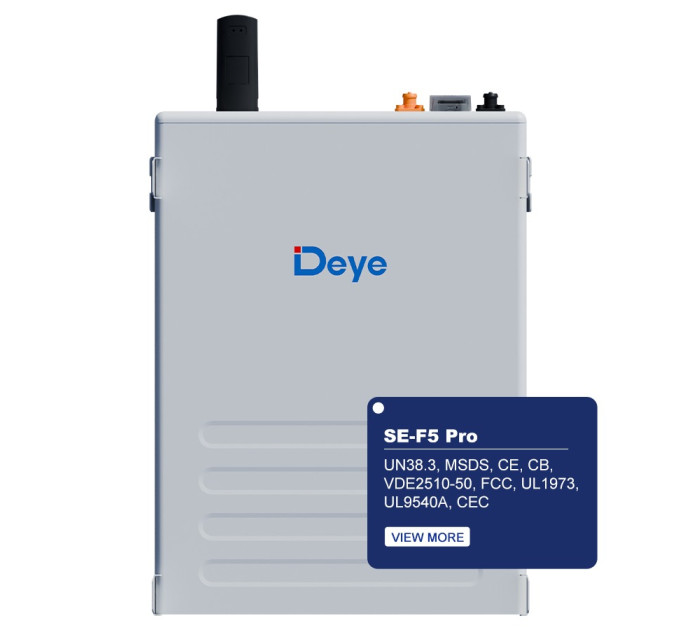 Deye Акумуляторна батарея Deye SE-F5Pro-L 51.2V 100Ah