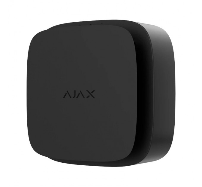 Бездротовий пожежний датчик Ajax FireProtect 2 RB (Heat/CO) (8EU) black з сенсорами температури та чадного газу (53358.167.BL1)