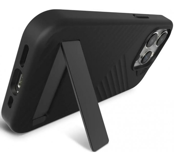 Чохол-накладка Zagg Gear4 Denali Snap with MagSafe w/ Kickstand для Apple iPhone 15 Pro Black (702312348 / 702312718)
