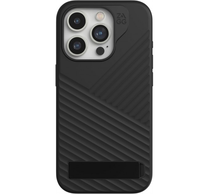 Чохол-накладка Zagg Gear4 Denali Snap with MagSafe w/ Kickstand для Apple iPhone 15 Pro Black (702312348 / 702312718)