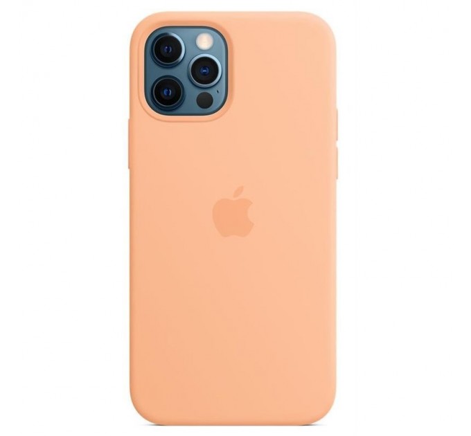 Чохол-накладка Apple Silicone Case with MagSafe для Apple iPhone 12 Pro Max Cantaloupe (MK073)