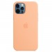 Чохол-накладка Apple Silicone Case with MagSafe для Apple iPhone 12 Pro Max Cantaloupe (MK073)