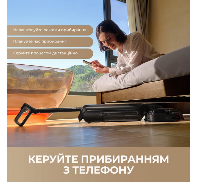 Акумуляторний миючий пилосос Mova M50 Ultra (HMH28A)