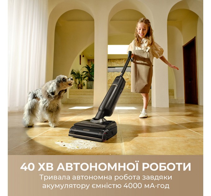 Акумуляторний миючий пилосос Mova M50 Ultra (HMH28A)