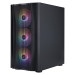 1stPlayer Корпус 1stPlayer X3-M-BK-4F1 Black без БЖ