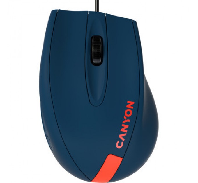 Canyon Мишка Canyon M-11 USB Blue/Red (CNE-CMS11BR)