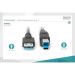 Digitus Дата кабель USB 3.0 AM/BM 1.8m black Digitus (AK-300115-018-S)