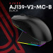 Ajazz Миша бездротова Ajazz AJ139 V2 Black (AJ139-V2-MC-B)